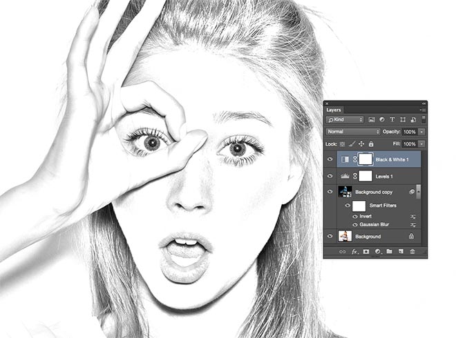 Image result for pencil sketch photoshop edit