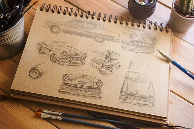 Download 25 Free Psd Templates To Mockup Your Sketches Drawings PSD Mockup Templates