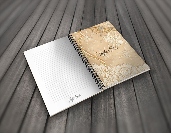 Spiral Book Mockup