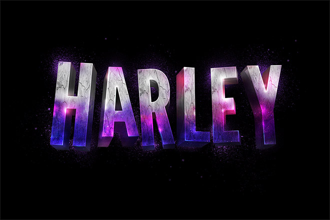 How To Create a Suicide Squad Inspired 3D Text Effect