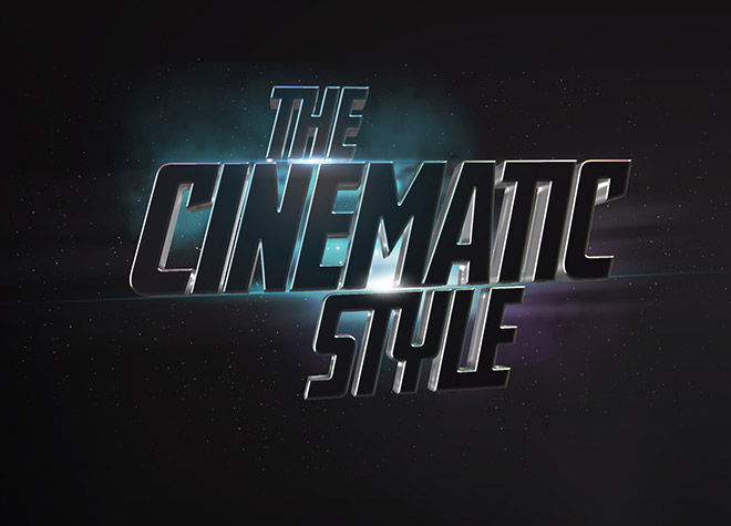 Cinematic 3D Text Effect