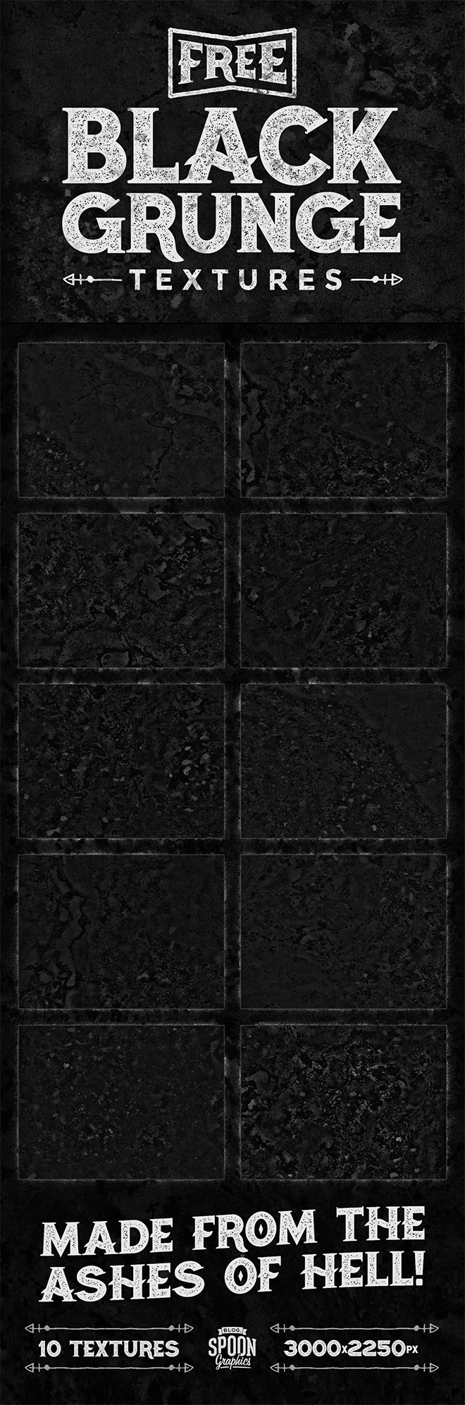 Free Black Grunge Background Collection