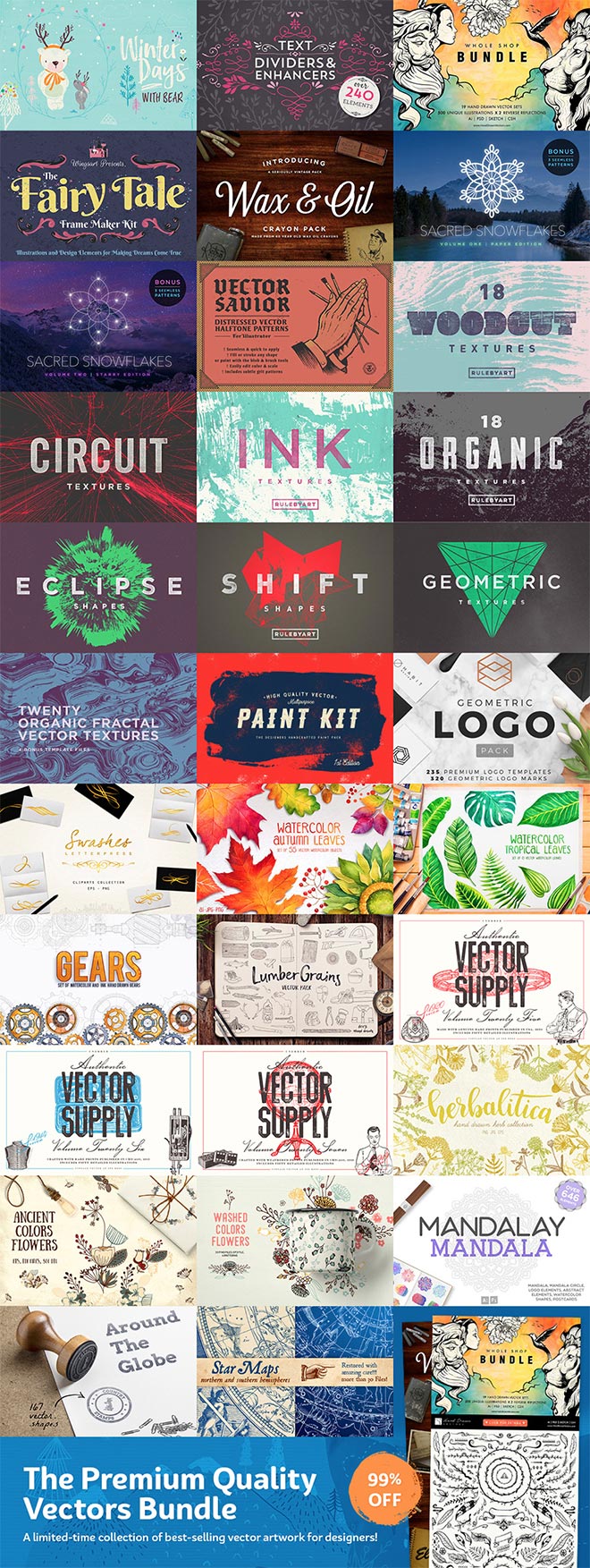 The Premium Quality Vectors Bundle