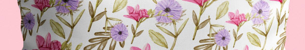 Watercolour Style Floral Patterns
