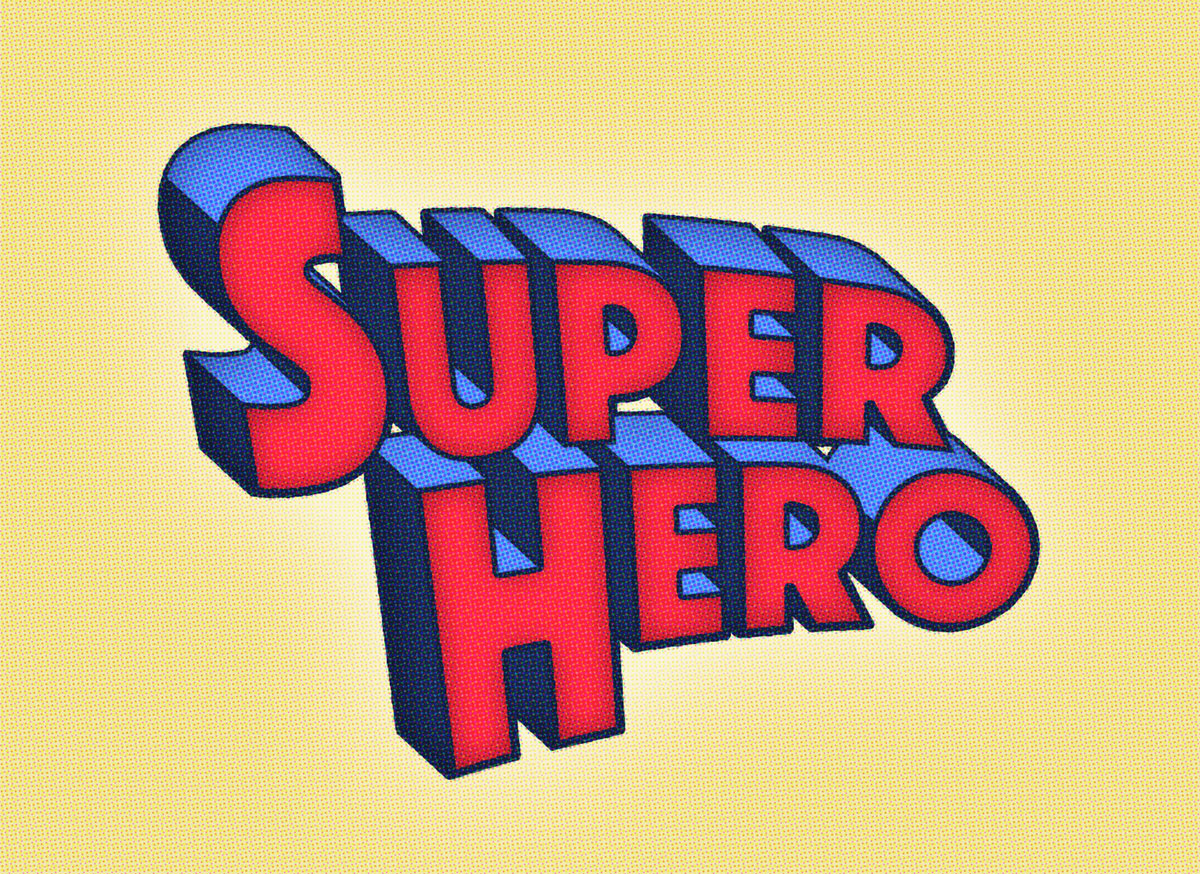 superman 3d font generator