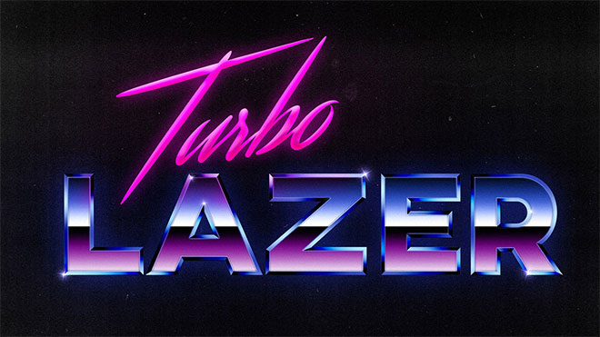 80s Style Chrome Text Effect in Photoshop