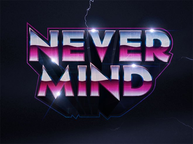 Create a 1980s Inspired 3D Text Effect in Photoshop