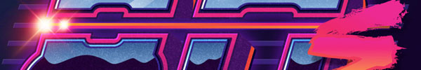 Showcase of Rad Retro Designs with 80s Style Chrome Text Effects