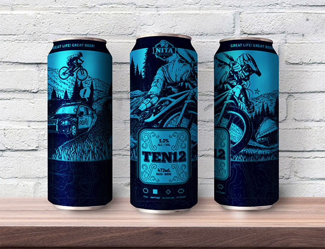 Nita Ten12 Beer Can by Andre Vaillant