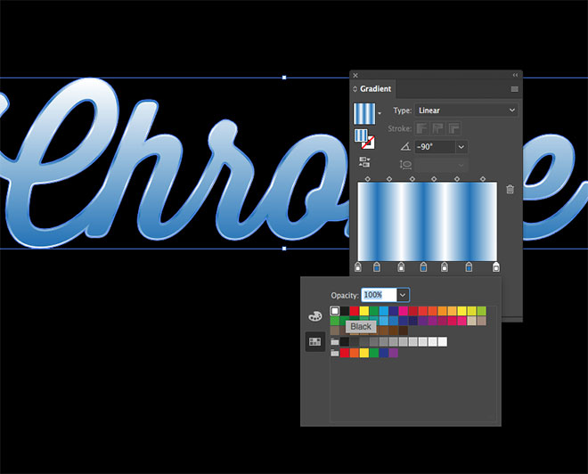 chrome graphics effects download free adobe illustrator