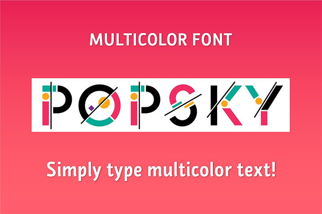 Popsky Multicolor