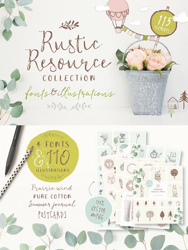 Rustic Resource Collection