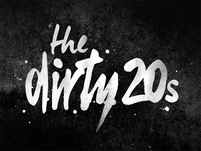Dirty 20s Logo by Kate Crumrine