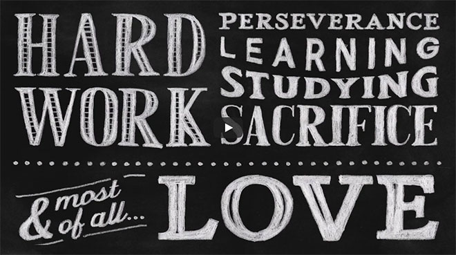Video Tutorial: How To Create a Realistic Chalk Lettering Effect