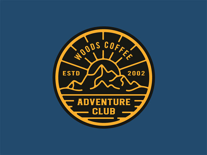 Adventure Club Hat Patch by Andrew Berkemeyer