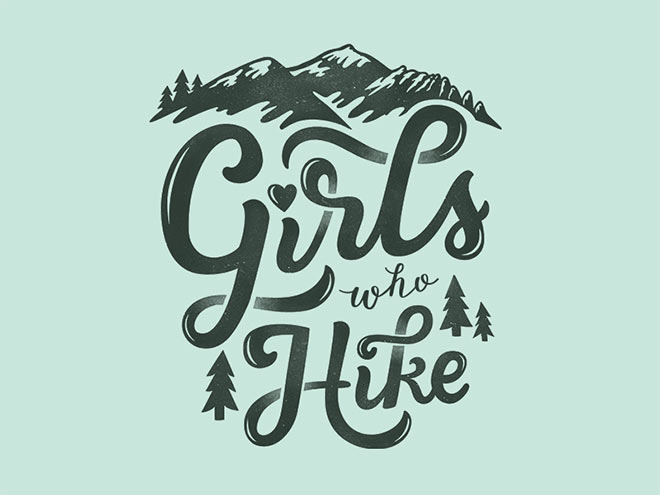Girls Who Hike by Laurel Antonmarchi