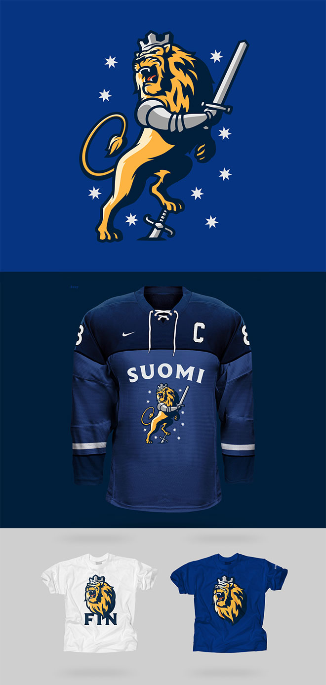 Team Finland Rebrand Concept by Miika Kumpulainen