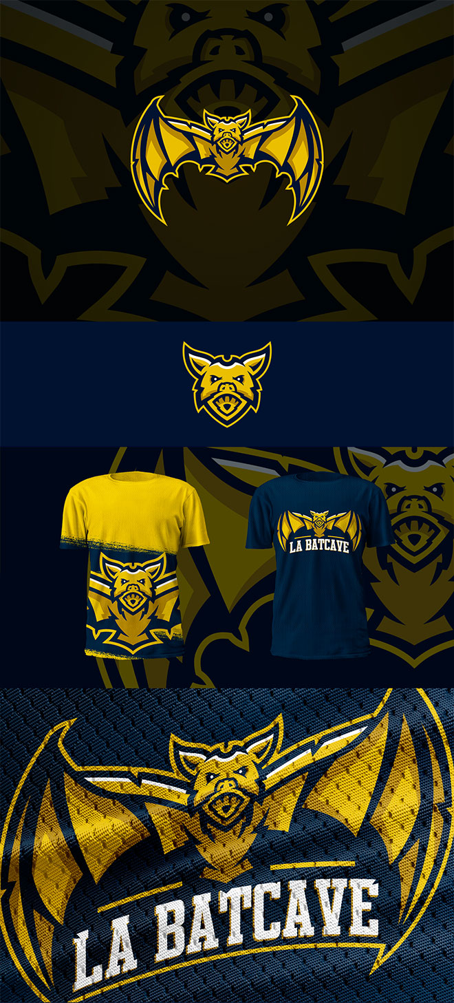 45 Mascot Logo Designs For Sports Esports Teams