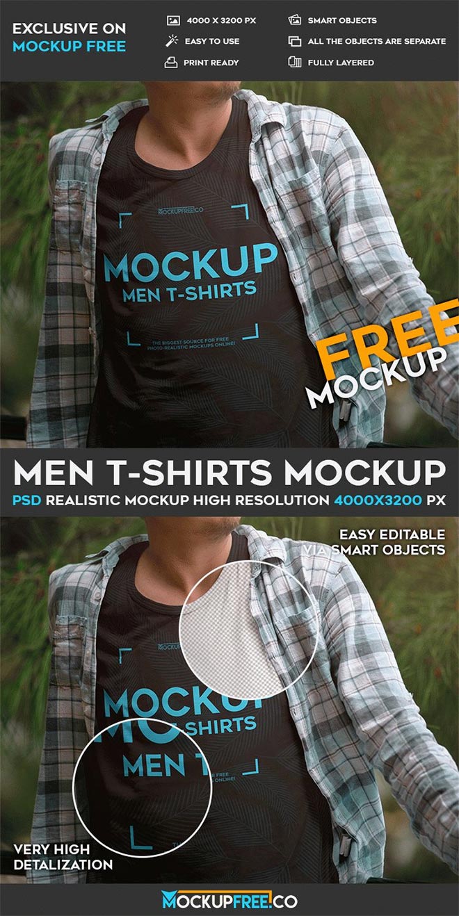 45 T Shirt Mockup Templates You Can Download For Free