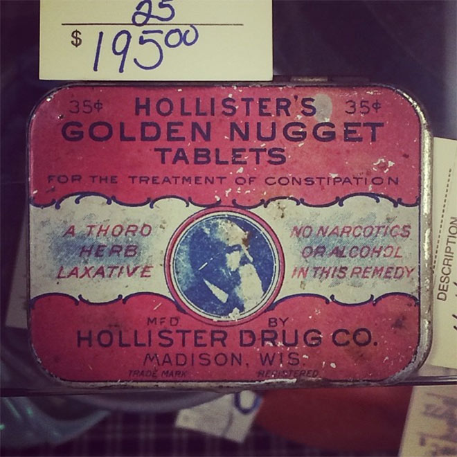 Vintage packaging design