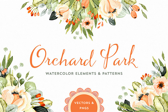 Orchard Park Floral Elements + More!