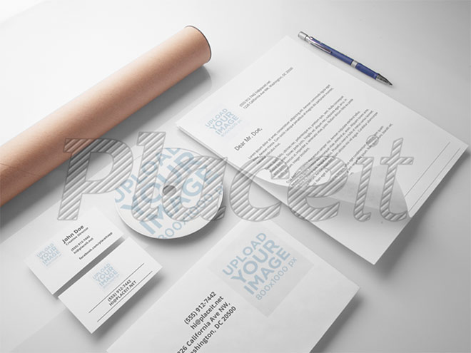 Branding and Visual Identity Mockup Template