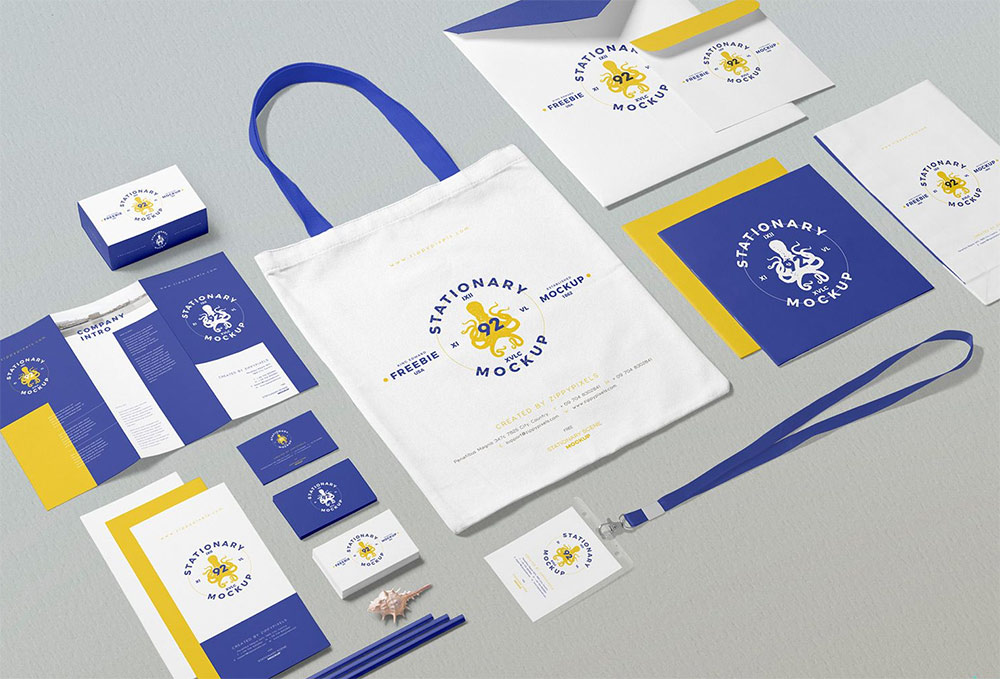 Promotional Items Mockup Free