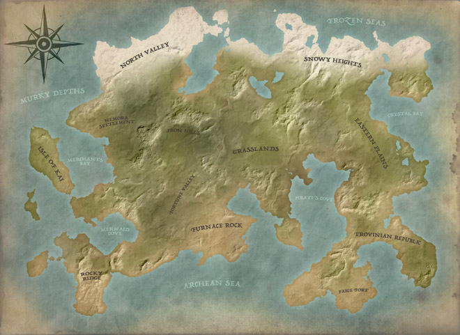 Video Tutorial Create A Fantasy Map Of Your Own Fictional World
