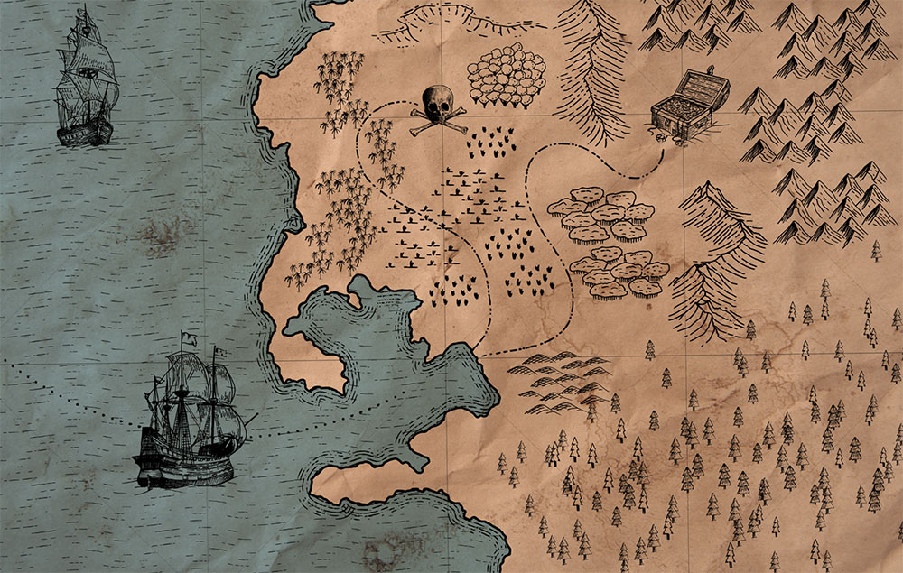 Download My Free Treasure Map Maker For Adobe Illustrator