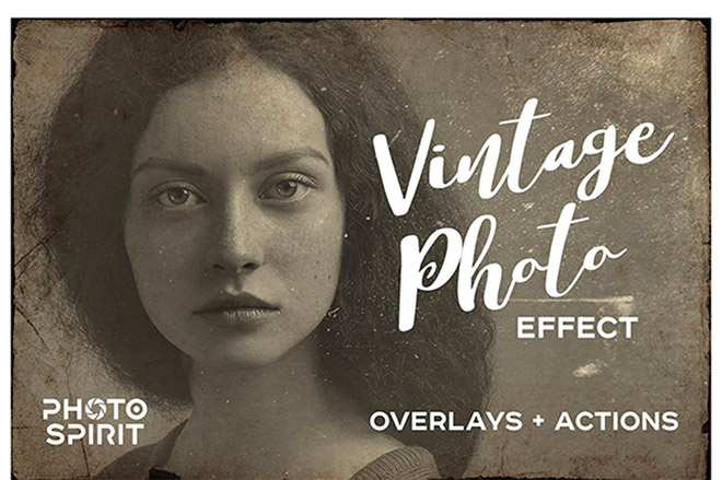 Vintage Old Photo Effect Overlays