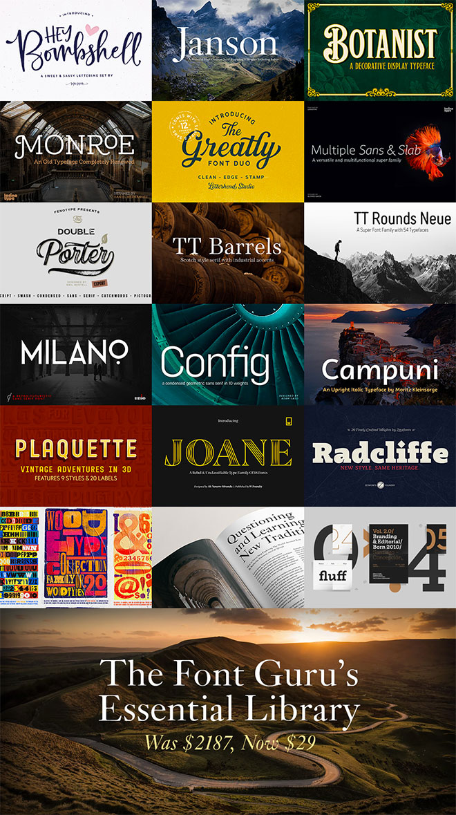 The Font Guru’s Essential Library