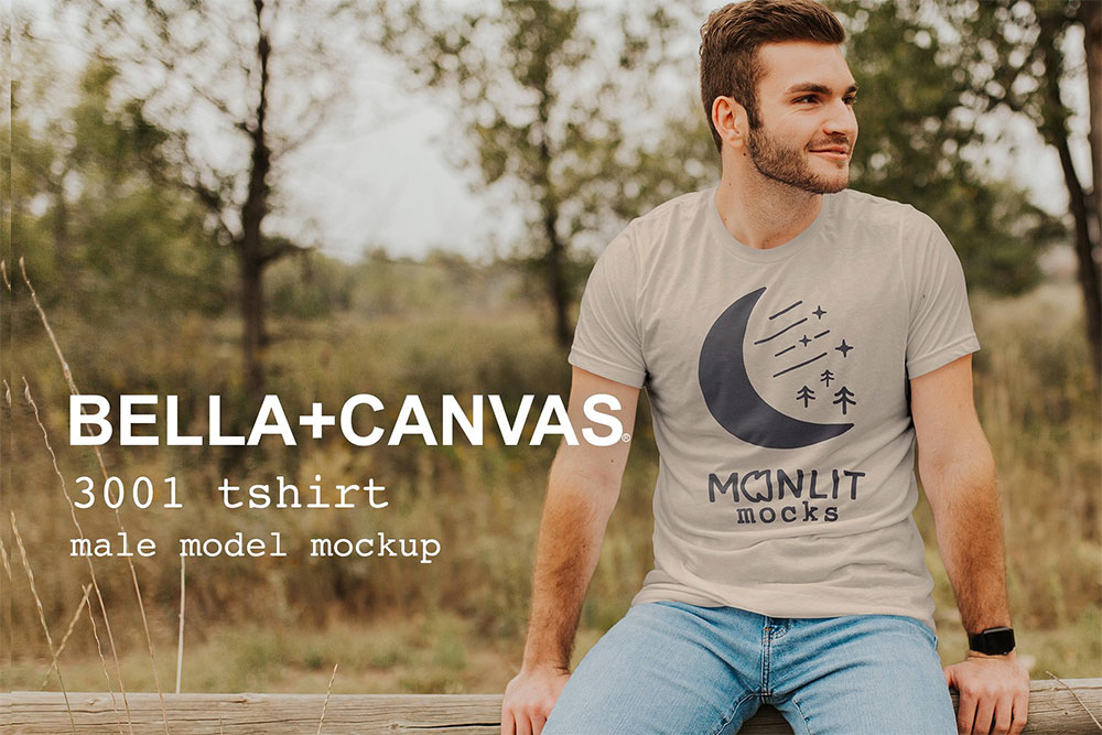 Download Men S T Shirt Photoshop Mockup For Premium Members