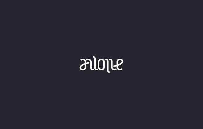 Alone Ambigram by Mistershot