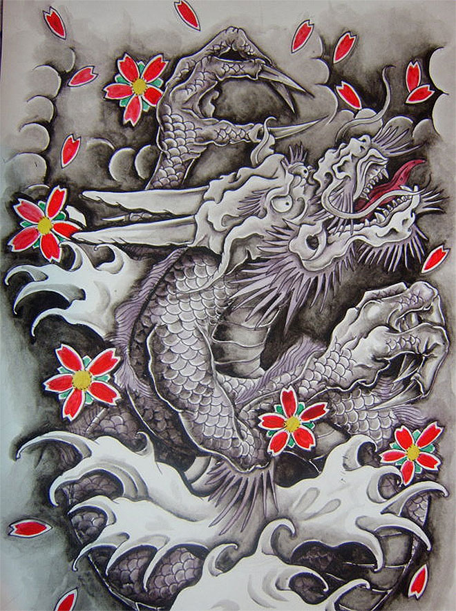 Dragon Design by Brokenpuppet86