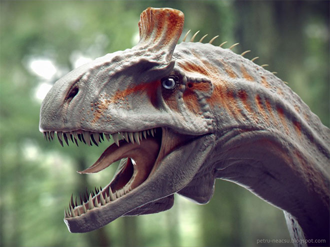 Cryolophosaurus by Shaka-zl