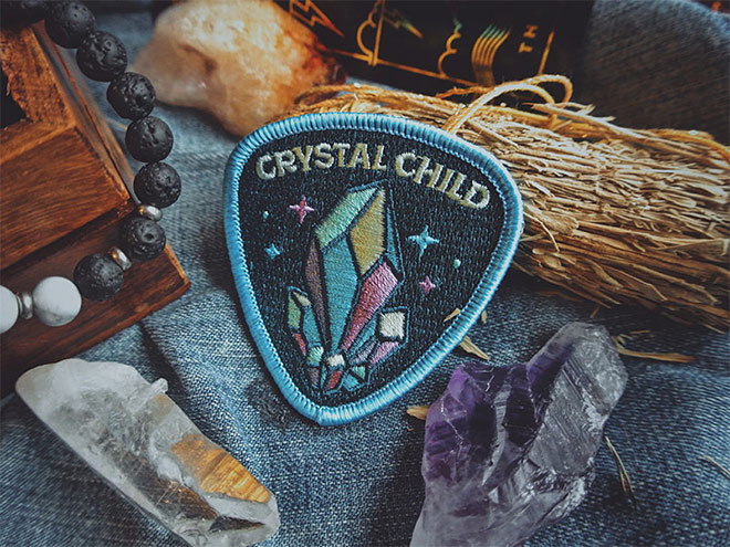 Crystal Child Patch by Jeff Finley