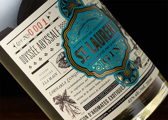 St. Laurent Gin by Chad Michael Studio