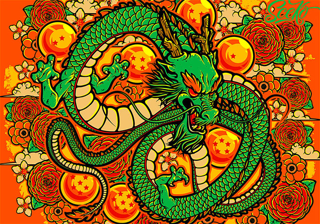 30 Legendary Chinese Dragon Illustrations and Paintings