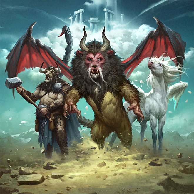 Mythological Beasts by Grant Griffin