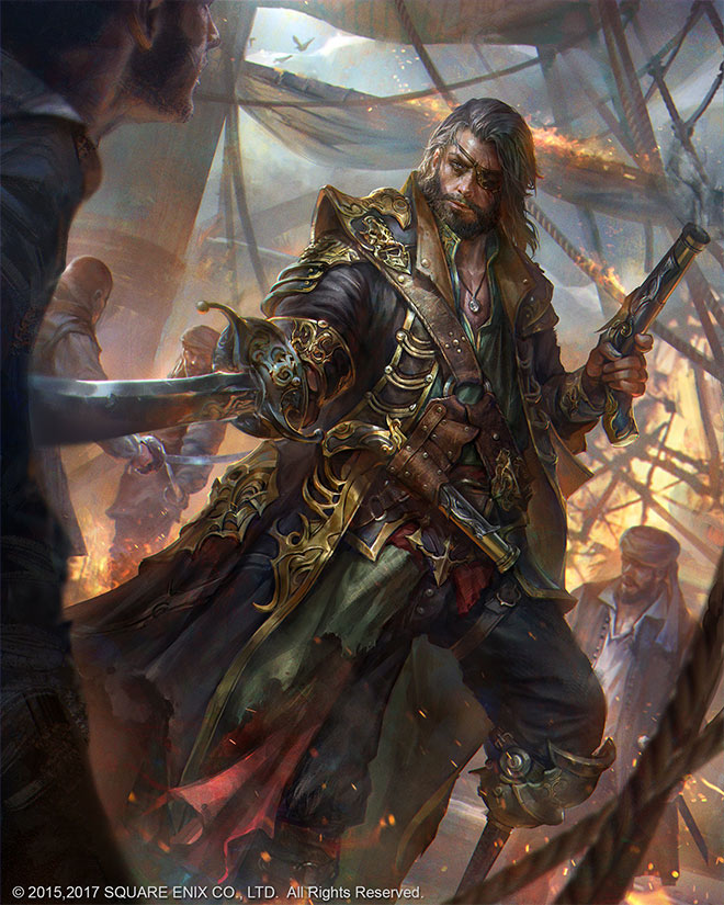Francois L'Olonnaid Pirate by Jeremy Chong