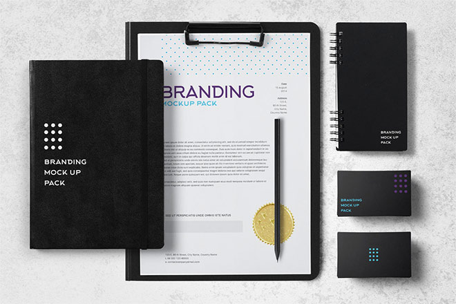 Download 40 Stationery Mockup Templates You Can Download For Free PSD Mockup Templates