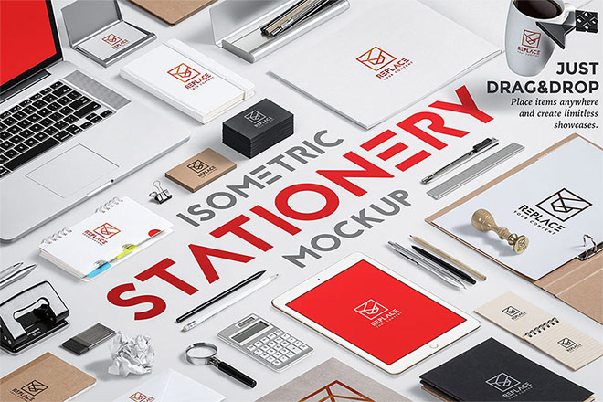 Download 40 Stationery Mockup Templates You Can Download For Free PSD Mockup Templates