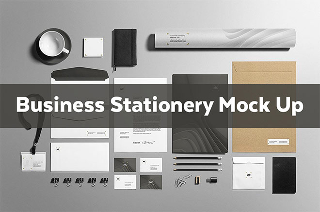 Business Stationery Mockup