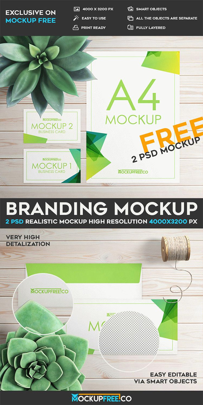 Download 40 Stationery Mockup Templates You Can Download For Free PSD Mockup Templates