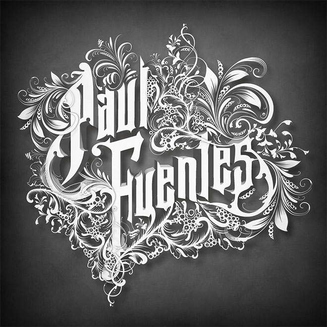 Vintage Lettering Type by Paul Fuentes