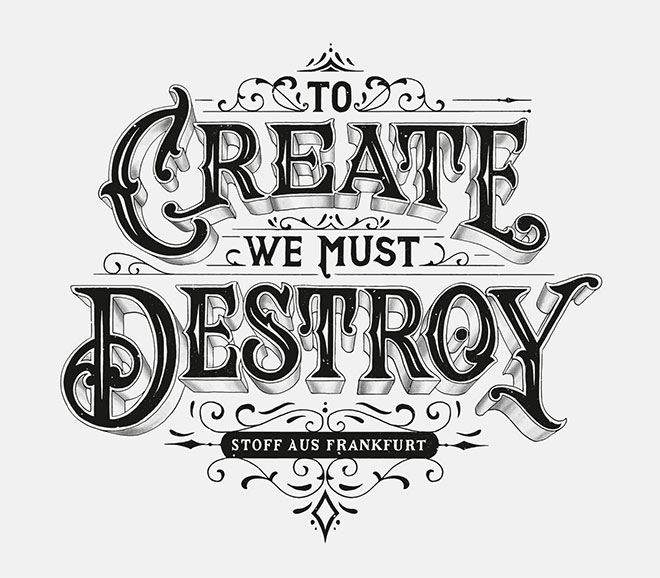 To Create We Must Destroy by Tobias Saul
