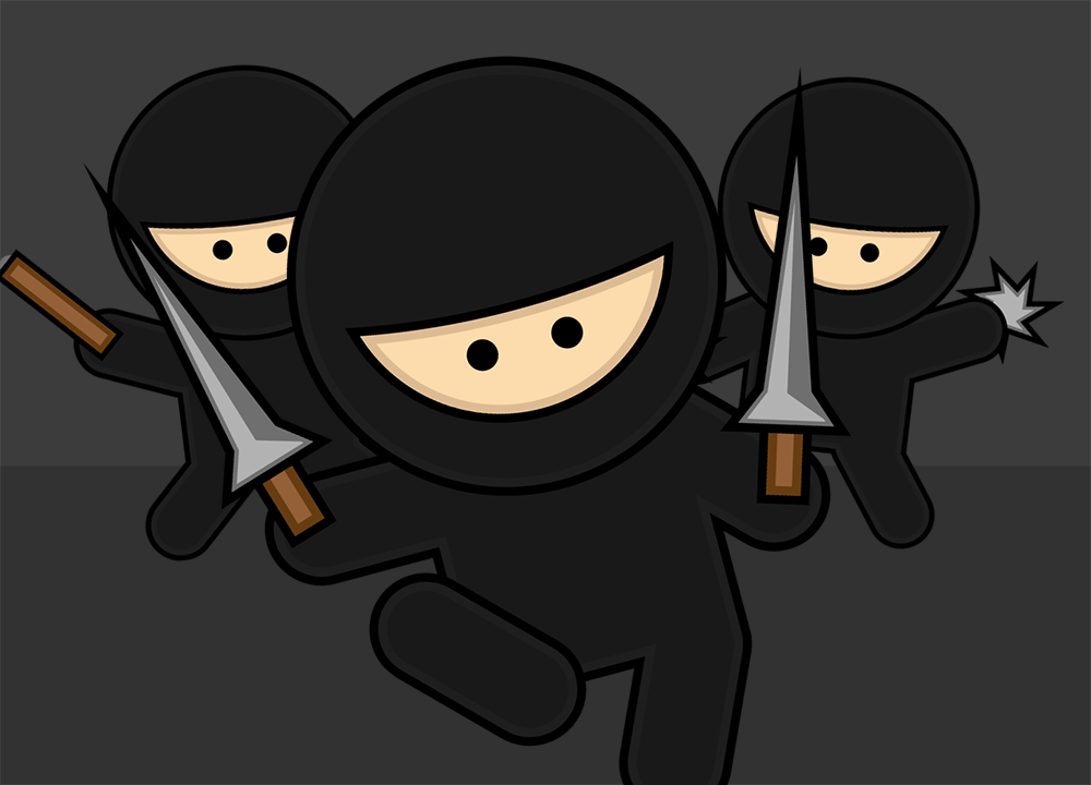 Vector Ninja Characters Beginner Illustrator Tutorial