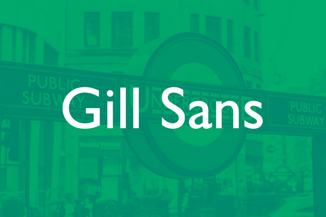 Gill Sans