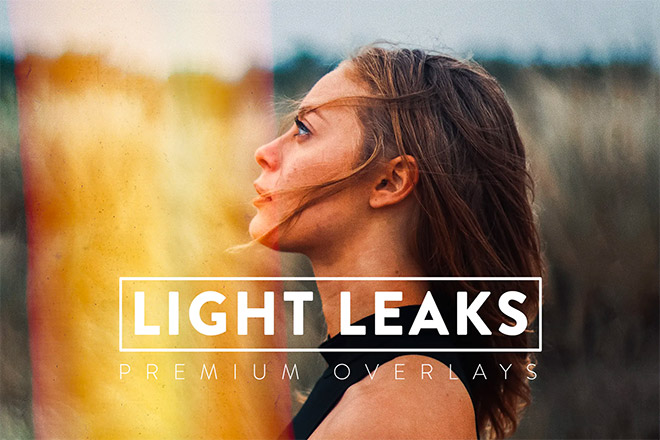 120 Light Leaks Overlays