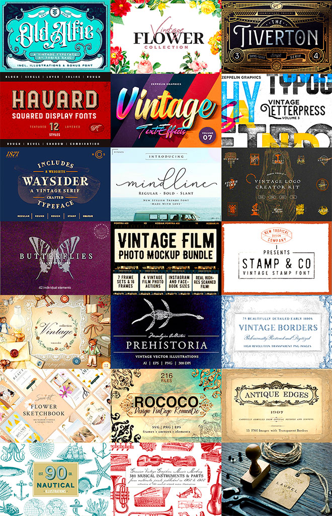 The Expansive Vintage Design Library